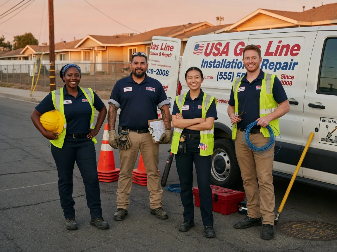 Gas Line Installation company in Shelby, IA